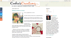 Desktop Screenshot of blog.cookiescreations.com